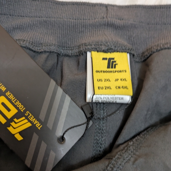 TBY Travels Better With You Women's Plus Gray Cargo Capri Pants. NWT Size 2XL - Picture 6 of 10